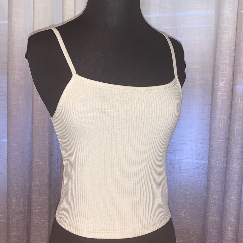 NWT Only larra cropped singlet tank